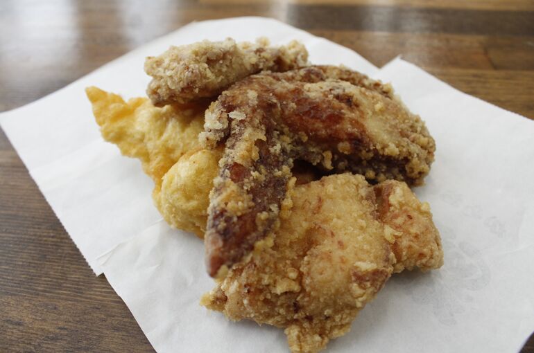 鶏笑小山店間々田唐揚げ新メニュー